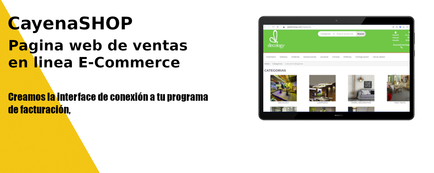 Pagina web de compras E-Commerce